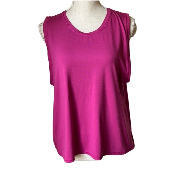 X by GOTTEX Open Back Tank Top Size Large - Picture 1 of 11